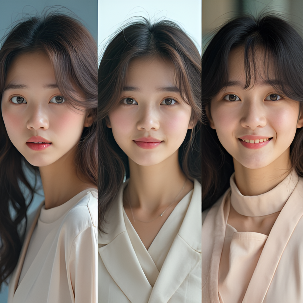 A composite image showcasing Park Bo-young in various iconic roles: perhaps one serious expression from 'Concrete Utopia', one powerful stance from 'Strong Girl Bong-soon', and one warm smile from 'Oh My Ghost'.